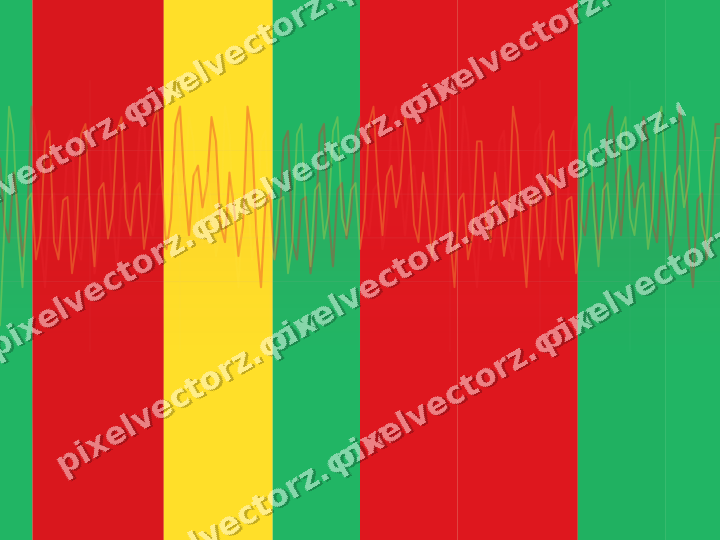 Soft pastel chart background in red and orange