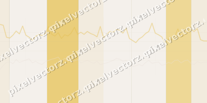 Glowing neon chart background in amber and pale orange