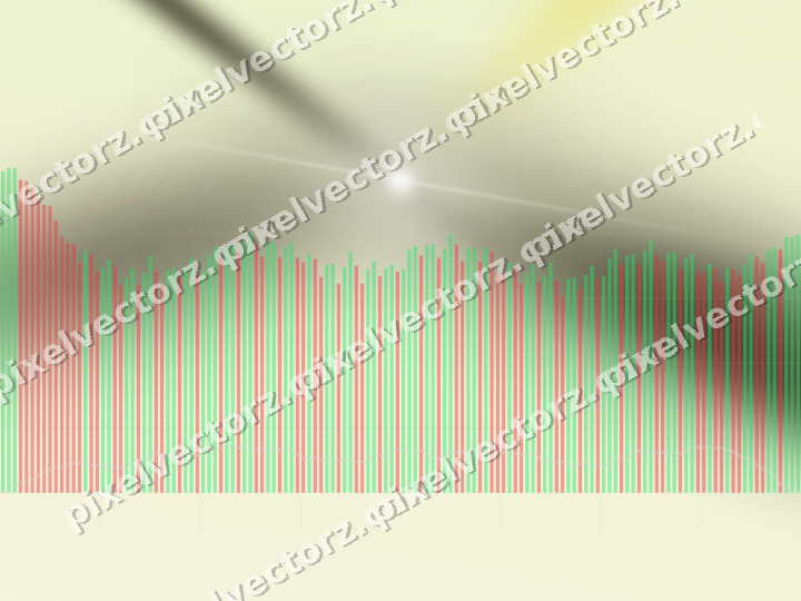 Soft pastel chart background in dark amber and yellow