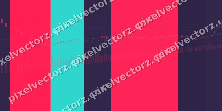 Soft pastel chart background in pink and amber