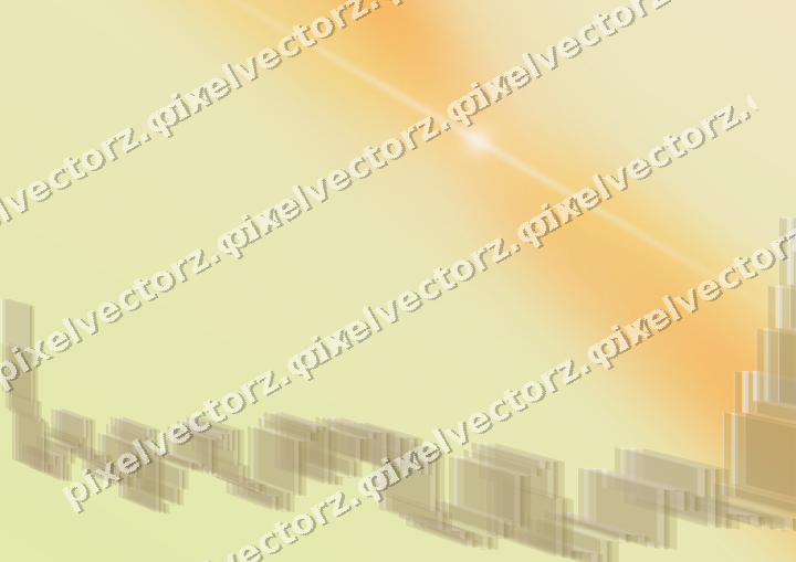 Soft pastel chart background in orange and amber