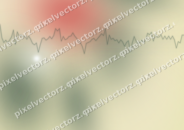 Soft pastel chart background in dark green and red