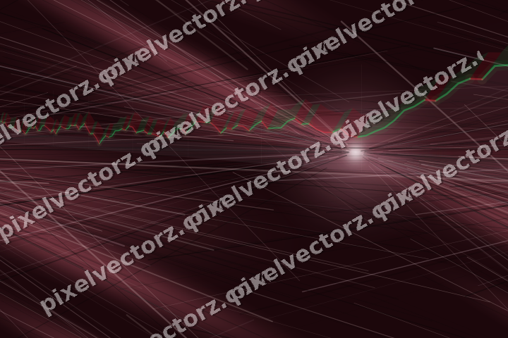 Nahtloser Neon Diagramm Hintergrund in Rosa und Rot