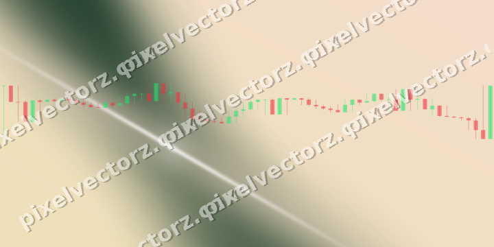Soft pastel chart background in dark green and red