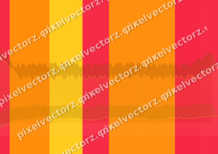 Soft pastel chart background in orange and amber