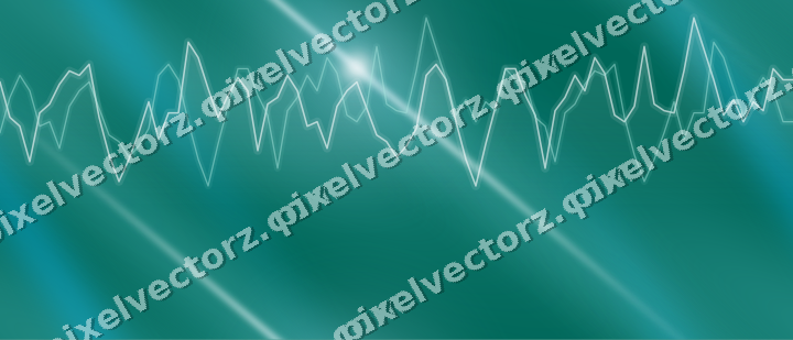 Nahtloser Neon Diagramm Hintergrund in Türkis und Petrol