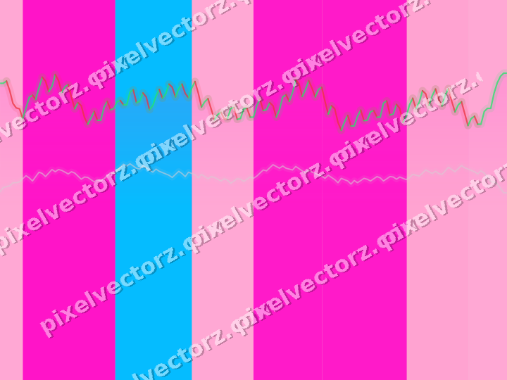 Soft pastel chart background in magenta and purple