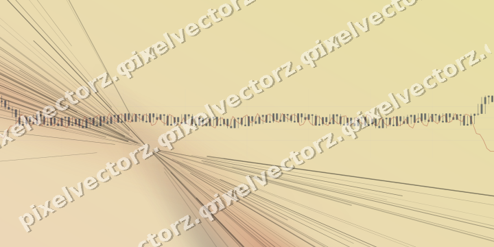 Soft pastel chart background in dark blue and red