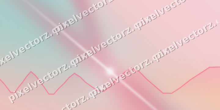 Soft pastel chart background in pink and amber