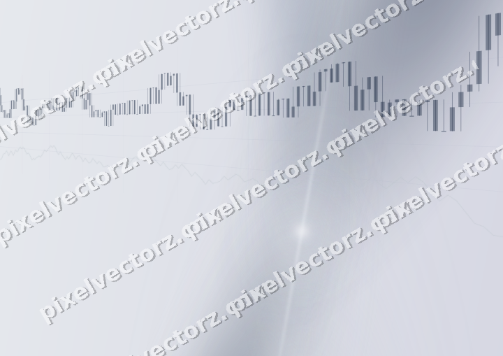 Soft pastel chart background in dark blue and white