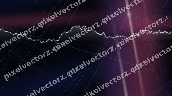 Nahtloser Neon Diagramm Hintergrund in Rosa und Blau