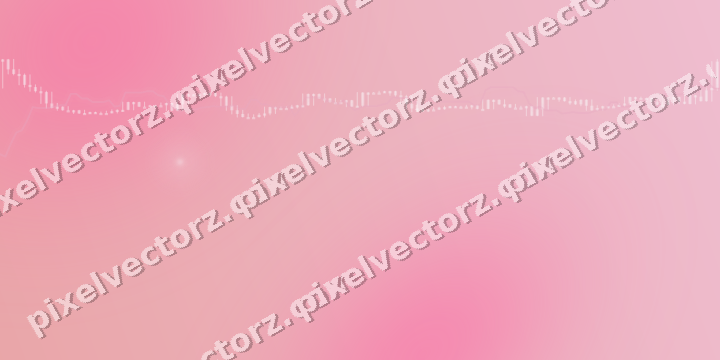 Soft pastel chart background in pink and blue