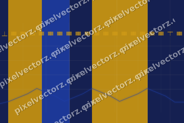 Soft pastel chart background in amber and blue