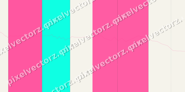 Glowing neon chart background in pink and orange