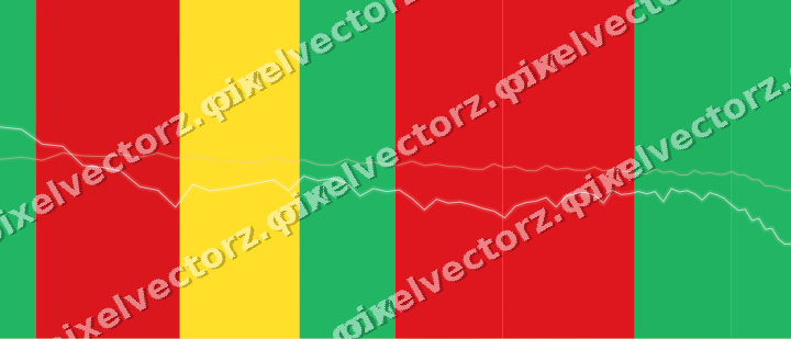 Soft pastel chart background in red and orange