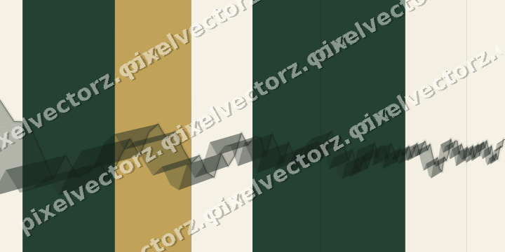 Glowing neon chart background in green and amber