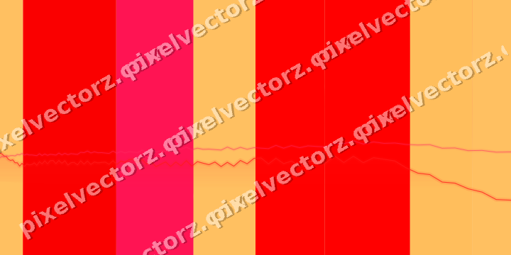 Soft pastel chart background in red and orange