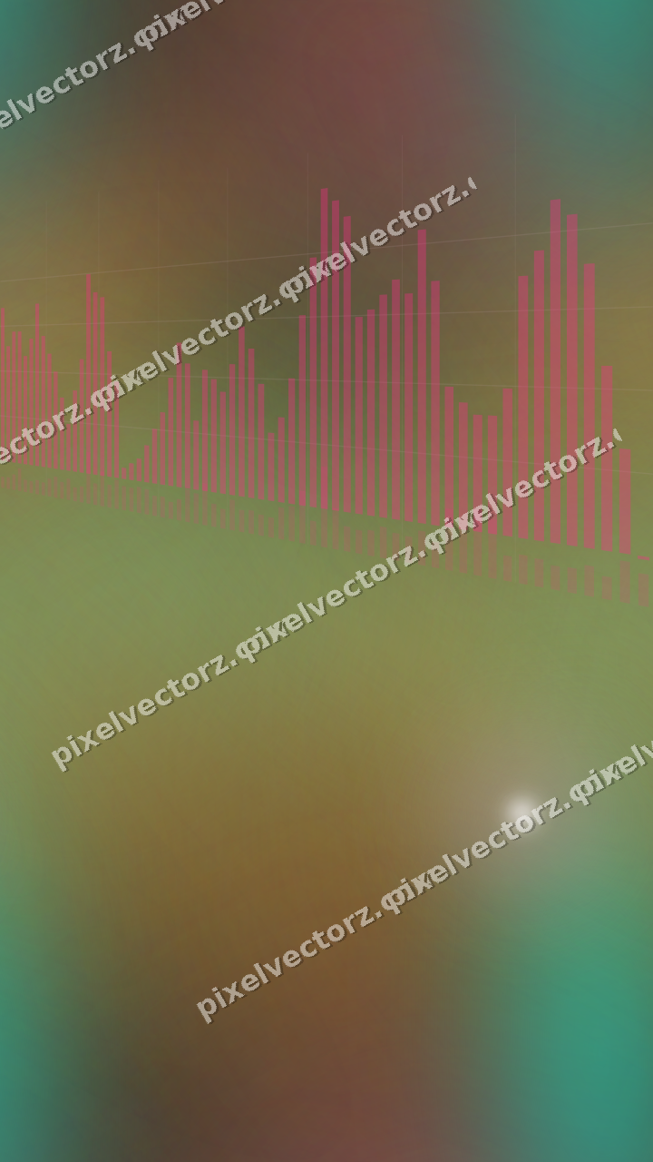 Nahtloser Neon Diagramm Hintergrund in Rosa und Orange