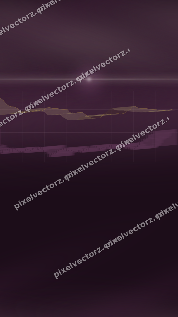 Nahtloser Neon Diagramm Hintergrund in Dunkelmagenta und Bernstein