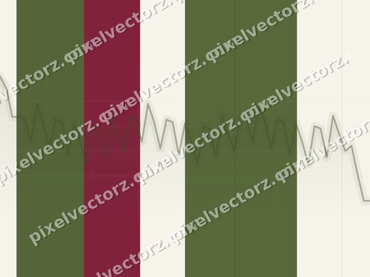 Glowing neon chart background in lime and pink