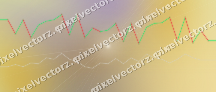 Soft pastel chart background in amber and purple