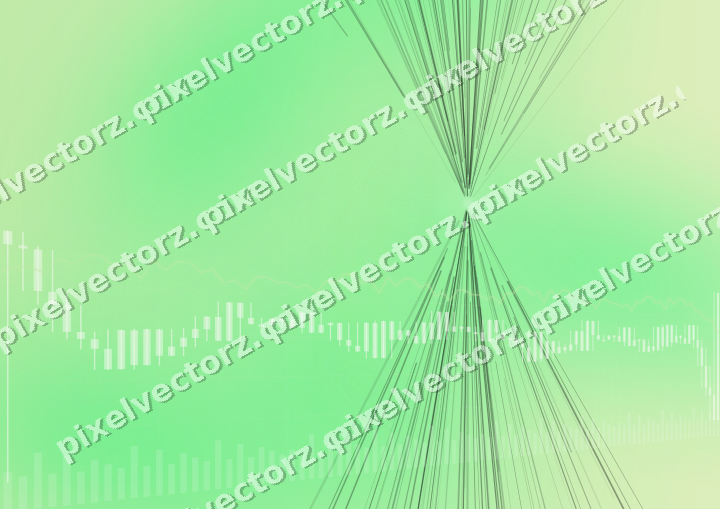 Soft pastel chart background in green and lime