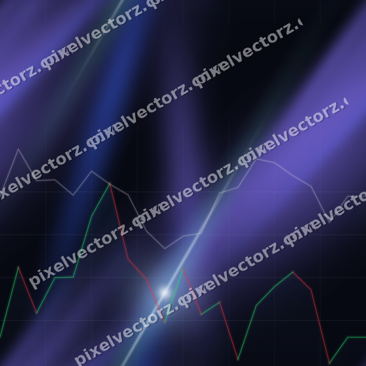 Nahtloser Neon Diagramm Hintergrund in Blau und Türkis