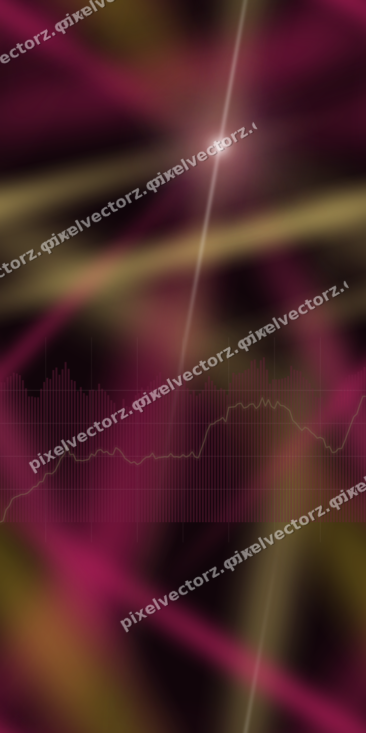 Nahtloser Neon Diagramm Hintergrund in Rosa und Gelb