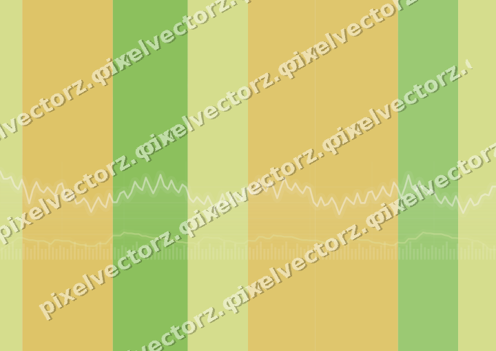 Soft pastel chart background in lime and yellow