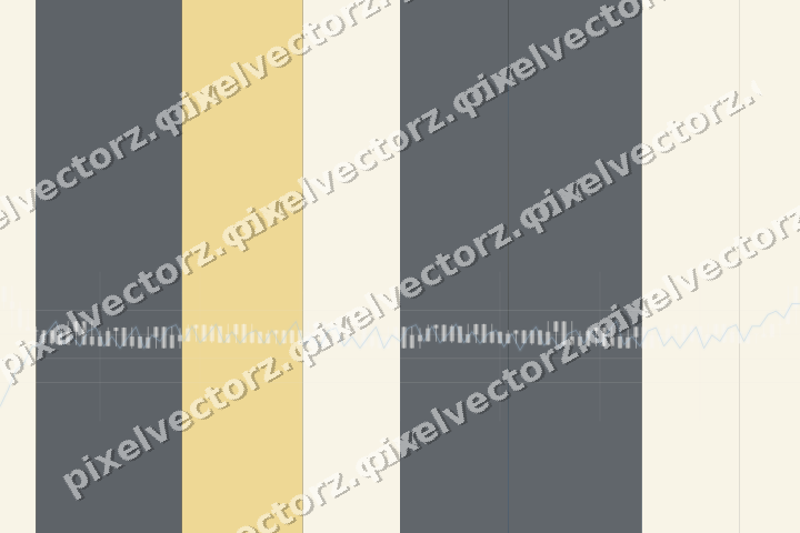 Glowing neon chart background in blue and amber