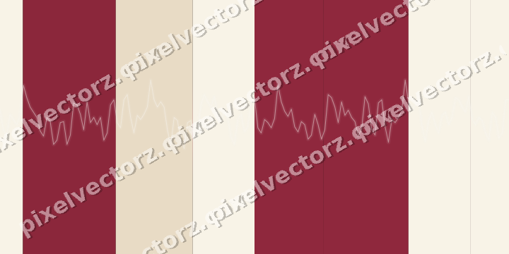 Glowing neon chart background in pink and red