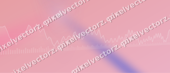 Soft pastel chart background in pink and blue