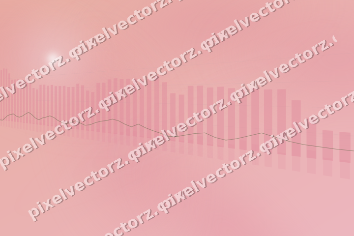 Soft pastel chart background in pink and dark lime