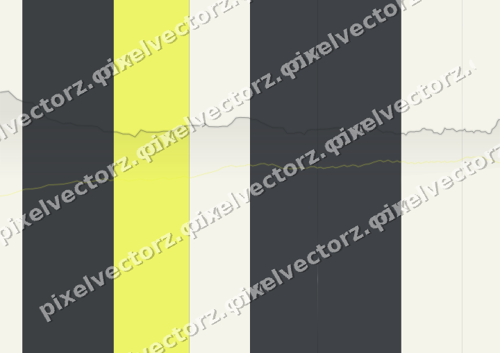Glowing neon chart background in yellow and grey