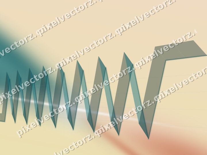 Soft pastel chart background in dark teal and orange