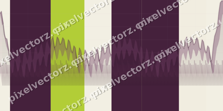 Soft pastel chart background in dark magenta and lime
