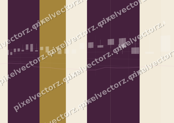 Soft pastel chart background in dark magenta and amber