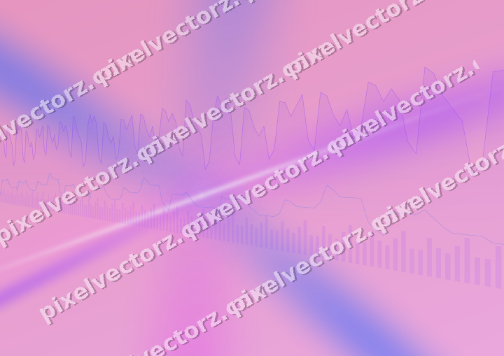 Soft pastel chart background in purple and blue