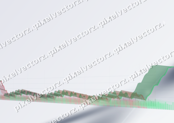 Soft pastel chart background in dark blue and white