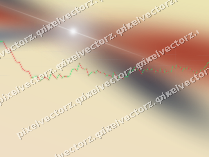 Soft pastel chart background in dark blue and red