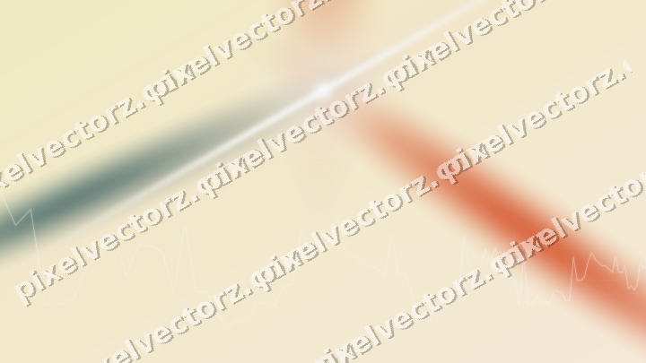 Soft pastel chart background in dark teal and orange