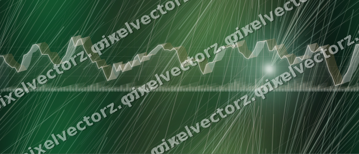Nahtloser Neon Diagramm Hintergrund in Grün und Rot