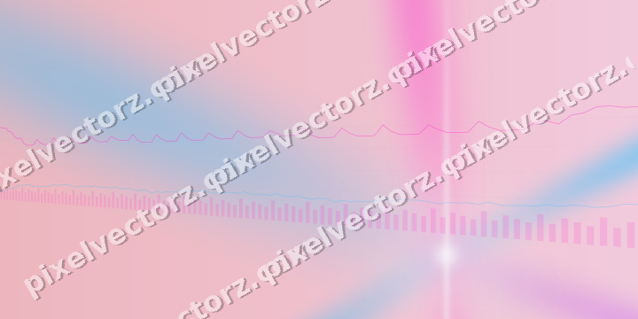 Soft pastel chart background in magenta and purple
