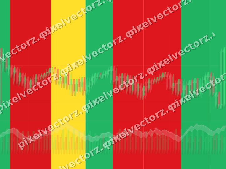 Soft pastel chart background in red and orange