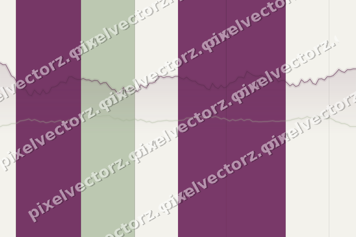 Glowing neon chart background in magenta and lime