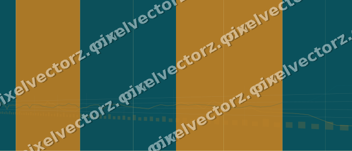 Soft pastel chart background in amber and dark teal