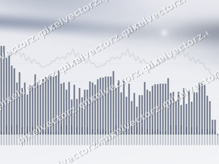 Soft pastel chart background in dark blue and white