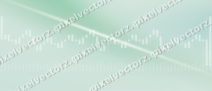 Soft pastel chart background in green and teal