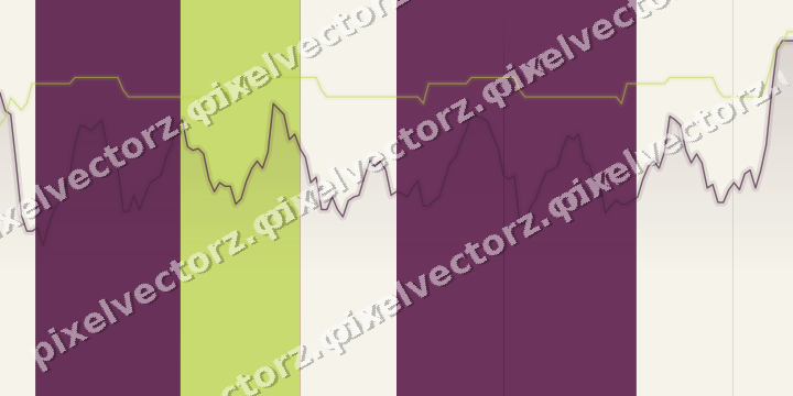 Glowing neon chart background in magenta and lime