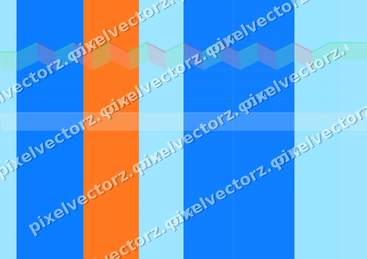 Soft pastel chart background in blue and red
